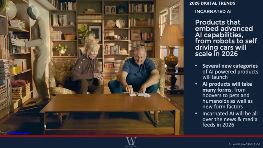 Key Digital trends for 2025 - Incarnated AI